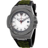  Shop Authentic Versace Chain Reaction Quartz White Dial Green Rubber Strap Watch for Men - VEDY00419 - Luxxuri