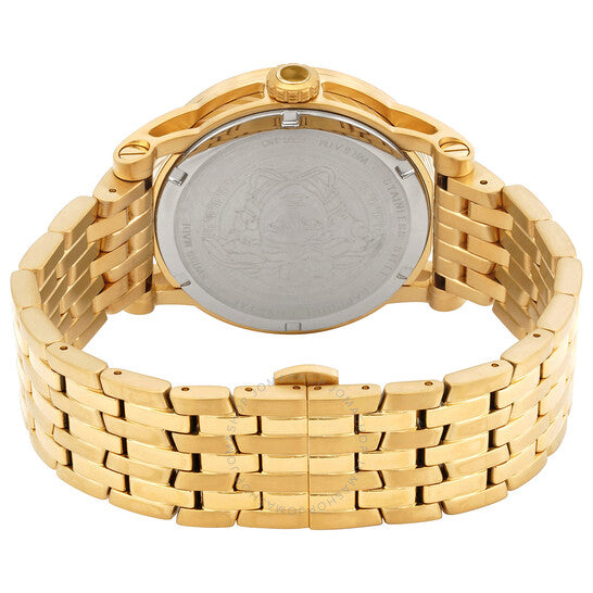  Shop Authentic Versace Code Quartz Silver Dial Gold Steel Strap Watch For Men - VEPO00420 - Luxxuri