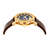  Shop Authentic Versace Code Quartz Blue Dial Brown Leather Strap Watch For Men - VEPO00220 - Luxxuri