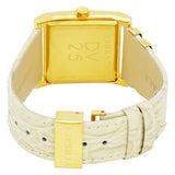  Shop Authentic Versace DV-25 Gold Dial Off White Leather Strap Watch for Women - VQF030015 - Luxxuri
