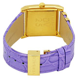  Shop Authentic Versace Day Glam Chronograph Gold Dial Purple Leather Strap Watch for Women - VQF040015 - Luxxuri