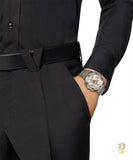  Shop Authentic Versace Greca Chronograph White Dial Two Tone Steel Strap Watch For Men - VEZ900321 - Luxxuri