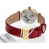  Shop Authentic Versace Greca Meander Red Dial Red Leather Strap Watch for Women - VELW00320 - Luxxuri