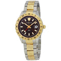  Shop Authentic Versace Hellenyium Quartz Brown Dial Two Tone Steel Strap Watch For Men - V11040015 - Luxxuri