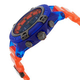  Shop Authentic Versace Icon Active Chronograph Quartz Blue Dial Orange Rubber Strap Watch For Men - VEZ700922 - Luxxuri