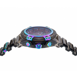  Shop Authentic Versace Icon Active Chronograph Quartz Black Dial Black Steel Strap Watch For Men - VEZ701022 - Luxxuri