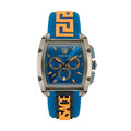  Shop Authentic Versace Iconic Dominus Chronograph Blue Dial Blue Rubber Strap Watch For Men - VE6H00323 - Luxxuri