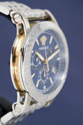  Shop Authentic Versace Sport Tech Chronograph Blue Dial Silver Steel Strap Watch for Men - VELT00219 - Luxxuri