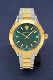  Shop Authentic Versace Hellenyium Green Dial Two Tone Steel Strap Watch for Women - V12050015 - Luxxuri