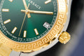  Shop Authentic Versace Hellenyium Green Dial Two Tone Steel Strap Watch for Women - V12050015 - Luxxuri