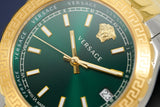  Shop Authentic Versace Hellenyium Green Dial Two Tone Steel Strap Watch for Women - V12050015 - Luxxuri