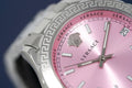  Shop Authentic Versace Hellenyium Pink Dial Silver Steel Strap Watch for Women - V12010015 - Luxxuri