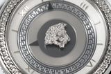  Shop Authentic Versace V Metal Icon Silver Dial Black & Silver Strap Watch for Women - VLC010014 - Luxxuri