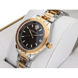  Shop Authentic Versace Hellenyium Brown Dial Two Tone Steel Strap Watch for Women - V12040015 - Luxxuri