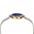  Shop Authentic Versace Meander Blue Dial Silver Mesh Bracelet Watch for Women - VELW00520 - Luxxuri