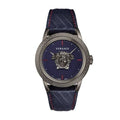  Shop Authentic Versace Palazzo Empire Blue Dial Blue Leather Strap Watch for Men - VERD00118 - Luxxuri