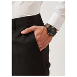  Shop Authentic Versace Palazzo Empire Black Dial Two Tone Steel Strap Watch for Men - VERD00618 - Luxxuri