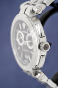  Shop Authentic Versace Aion Chronograph Black Dial Silver Steel Strap Watch for Men - VBR080017 - Luxxuri