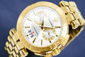  Shop Authentic Versace V Racer Chronograph White Dial Gold Steel Strap Watch for Men - VBR060017 - Luxxuri