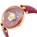  Shop Authentic Versace Palazzo Empire Red Dial Red Leather Strap Watch for Women - VCO120017 - Luxxuri