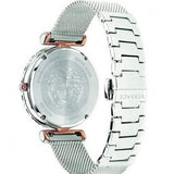  Shop Authentic Versace Palazzo Empire Silver Dial Silver Mesh Bracelet Watch for Women - VEDV00419 - Luxxuri