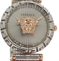  Shop Authentic Versace Palazzo Empire Silver Dial Silver Mesh Bracelet Watch for Women - VEDV00419 - Luxxuri