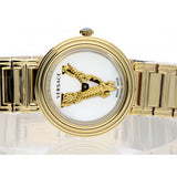  Shop Authentic Versace Mini Virtus Quartz White Dial Gold Steel Strap Watch For Men - VET300221 - Luxxuri