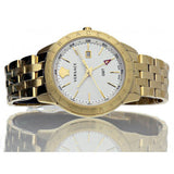  Shop Authentic Versace Univers Quartz White Dial Gold Steel Strap Watch for Men - VEBK00518 - Luxxuri