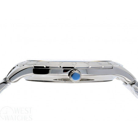  Shop Authentic Versace Univers Analog Black Dial Silver Steel Strap Watch for Men - VEBK00418 - Luxxuri