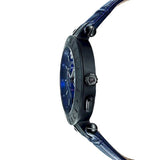  Shop Authentic Versace V Race Chronograph Quartz Blue Dial Blue Leather Strap Watch For Men - VEBV00419 - Luxxuri