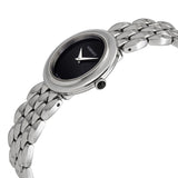  Shop Authentic Versace V-Flare Quartz Black Dial Silver Steel Strap Watch for Women - VEBN00618 - Luxxuri