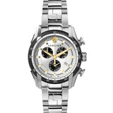  Shop Authentic Versace V-Ray Chronograph Quartz Silver Dial Silver Steel Strap Watch For Men - VE2I00321 - Luxxuri