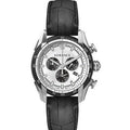  Shop Authentic Versace V-Ray Quartz Silver Dial Black Leather Strap Watch for Men - VDB010014 - Luxxuri