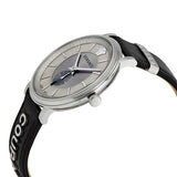  Shop Authentic Versace V-Circle Black Manifesto Courage Quartz Silver Dial Black Leather Strap Watch for Men - VBQ080017 - Luxxuri