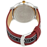  Shop Authentic Versace V Circle Silver Dial Two Tone Leather Strap Watch for Men - VEBQ01319 - Luxxuri