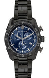  Shop Authentic Versace V-Ray Chronograph Quartz Blue Dial Black Steel Strap Watch For Men - VE2I00521 - Luxxuri