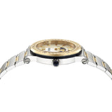  Shop Authentic Versace Greca Logo Moonphase Mother of Pearl Dial Two Tone Steel Strap Watch for Women - VE7G00524 - Luxxuri