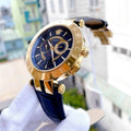  Shop Authentic Versace V-Race Multifunction Quartz Blue Dial Blue Leather Strap Watch For Men - VEBV00219 - Luxxuri