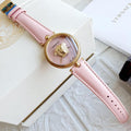  Shop Authentic Versace Palazzo Empire Pink Dial Pink Leather Strap Watch for Women - VCO030017 - Luxxuri