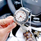  Shop Authentic Versace Chain Reaction Quartz White Dial Black Rubber Strap Watch for Men - VEDY00219 - Luxxuri