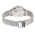  Shop Authentic Versace V-Circle Silver Dial Silver Mesh Bracelet Watch for Men - VBQ060017 - Luxxuri