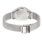  Shop Authentic Versace V-Circle Silver Dial Silver Mesh Bracelet Watch for Men - VBQ060017 - Luxxuri
