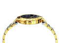  Shop Authentic Versace V-Race Quartz Black Dial Gold Steel Strap Watch For Men - VEBV00519 - Luxxuri