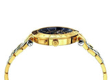  Shop Authentic Versace V-Race Quartz Black Dial Gold Steel Strap Watch For Men - VEBV00519 - Luxxuri