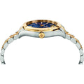  Shop Authentic Versace Hellenyium Quartz Blue Dial Two Tone Steel Strap Watch For Men - VEVK00520 - Luxxuri