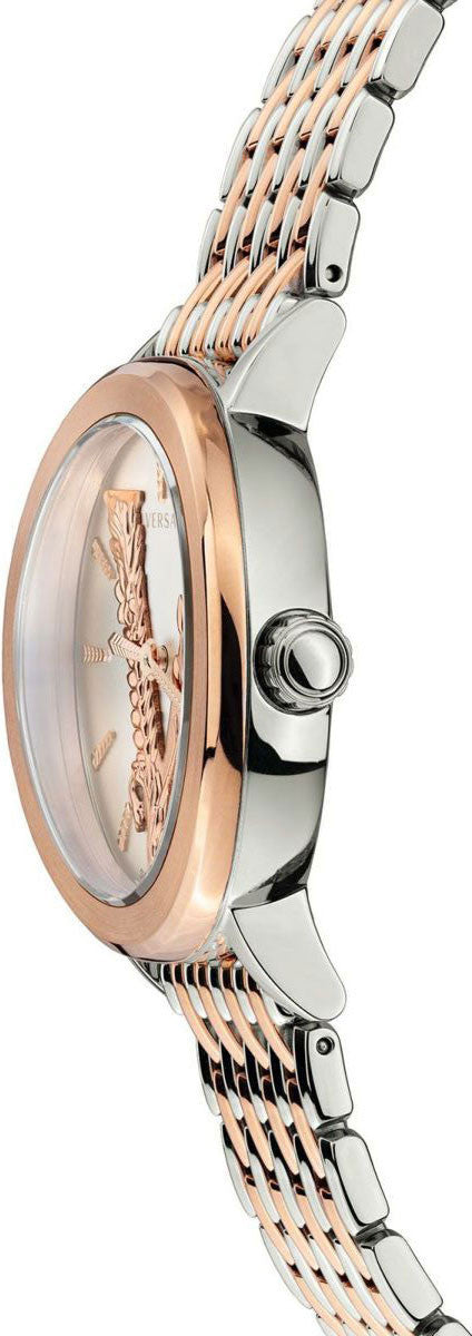  Shop Authentic Versace Virtus Quartz White Dial Two Tone Steel Strap Watch for Women - VEHC00519 - Luxxuri