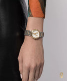  Shop Authentic Versace Virtus Quartz White Dial Two Tone Steel Strap Watch For Women - VET300721 - Luxxuri