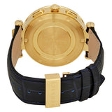  Shop Authentic Versace Race GMT Blue Dial Blue Leather Strap Watch For Men - 29G70D282 - Luxxuri