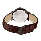  Shop Authentic Versace V-Circle Manifesto Black Dial Maroon Leather Strap Watch for Men - VBQ040017 - Luxxuri