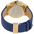  Shop Authentic Versace V-Urban Quartz Blue Dial Blue Leather Strap Watch for Men - VELQ00319 - Luxxuri